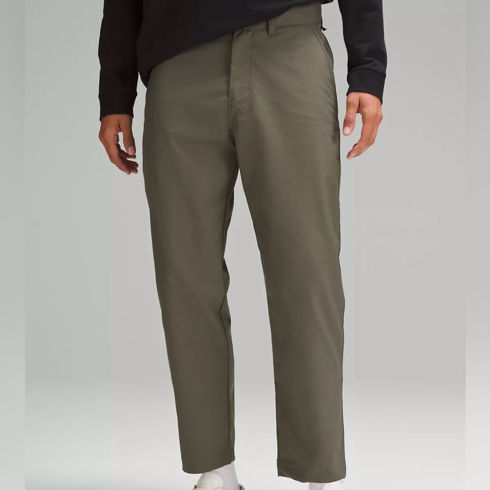 Lululemon relaxed tapered twill trouser